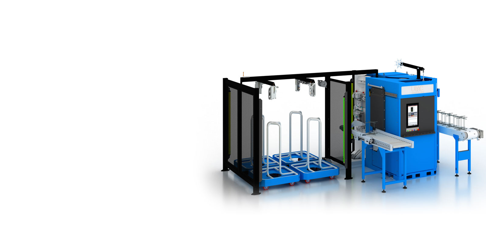 BLM-3000 Barb Lokk Machine